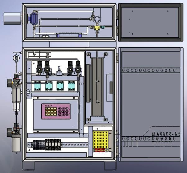 脫硝氨逃逸系統外形圖·2 脫硝氨逃逸系統外形圖·2
